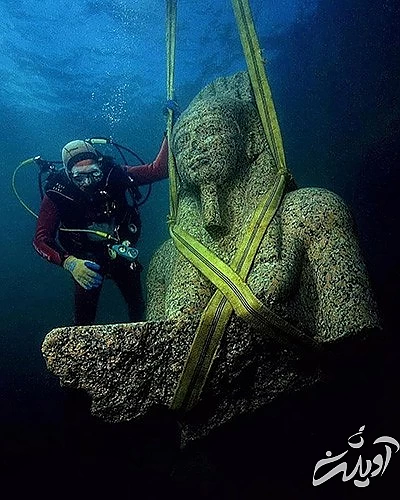 شهر غرق شده هراکلیون در مصر باستان